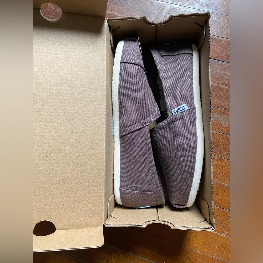 Ash gray TOMS